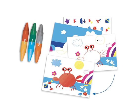 Набор для творчества Djeco Підводний світ (DJ09294), изображение 2 Набор для творчества Djeco Підводний світ (DJ09294), изображение 2