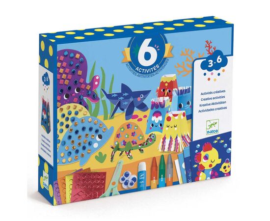 Набор для творчества Djeco Підводний світ (DJ09294), изображение 9 Набор для творчества Djeco Підводний світ (DJ09294), изображение 9