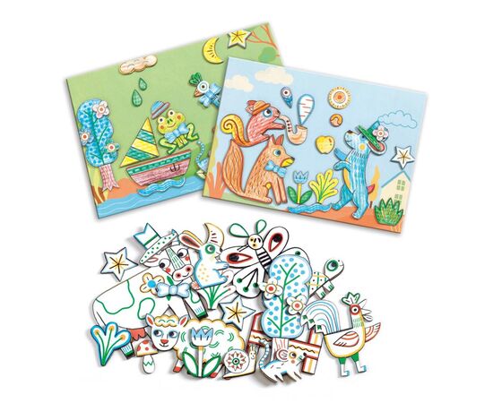 Набор для творчества Djeco Світ для створення тварин (DJ08997), изображение 4 Набор для творчества Djeco Світ для створення тварин (DJ08997), изображение 4