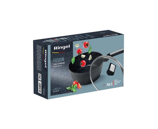 Ковш Ringel Fusion із кришкою 2.3 л (RG-4145-20), изображение 4 Ковш Ringel Fusion із кришкою 2.3 л (RG-4145-20), изображение 4