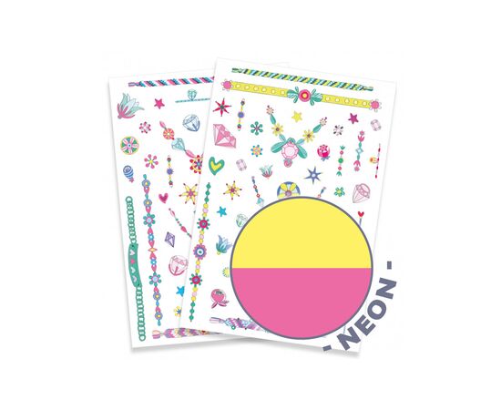 Набір для творчості Djeco Дженіс наклейки на тіло (DJ09587), зображення 3 Набір для творчості Djeco Дженіс наклейки на тіло (DJ09587), зображення 3