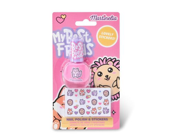 Дитяча косметика Martinelia Набір лак та наклейки для нігтів Мої найкращі друзі (11985), зображення 2 Дитяча косметика Martinelia Набір лак та наклейки для нігтів Мої найкращі друзі (11985), зображення 2