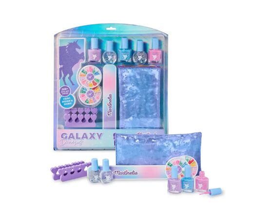 Детская косметика Martinelia Набор лаков и косметичек GALAXY DREAMS (11963)