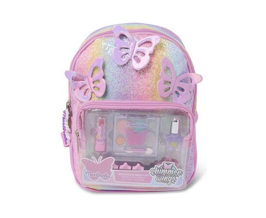 Детская косметика Martinelia Рюкзак & бьюти набор Блестящие крылья (30606), изображение 2 Детская косметика Martinelia Рюкзак & бьюти набор Блестящие крылья (30606), изображение 2