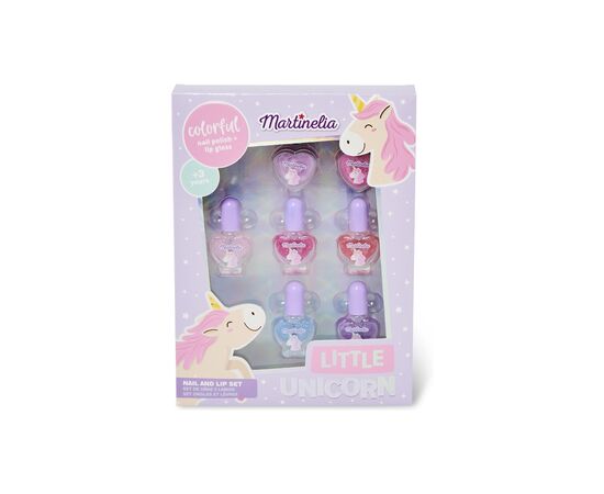 Дитяча косметика Martinelia Сет лаків для нігтів Маленький єдиноріг (24158), зображення 2
