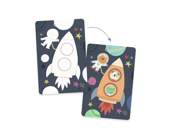 Набор для творчества Djeco В море, в небе, на земле художественный комплект для рисования водой (DJ09074), изображение 3 Набор для творчества Djeco В море, в небе, на земле художественный комплект для рисования водой (DJ09074), изображение 3