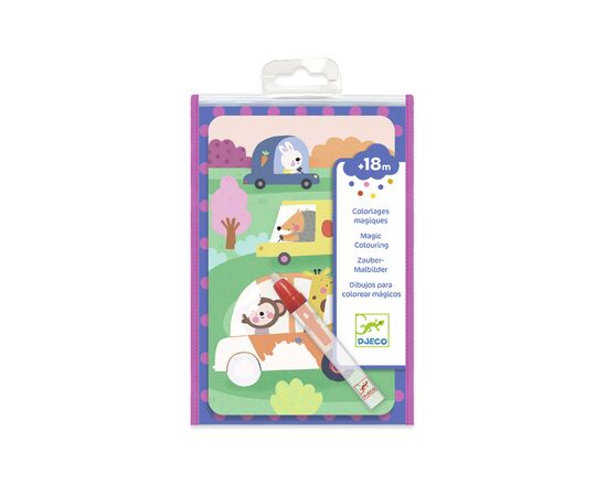 Набор для творчества Djeco В море, в небе, на земле художественный комплект для рисования водой (DJ09074), изображение 5 Набор для творчества Djeco В море, в небе, на земле художественный комплект для рисования водой (DJ09074), изображение 5