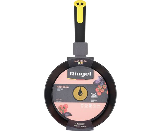 Сковорода Ringel Marinara глибока 22 см (RG-1135-22), изображение 4 Сковорода Ringel Marinara глибока 22 см (RG-1135-22), изображение 4