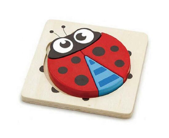 Пазл Viga Toys Божья коровка (50168), зображення 2 Пазл Viga Toys Божья коровка (50168), зображення 2