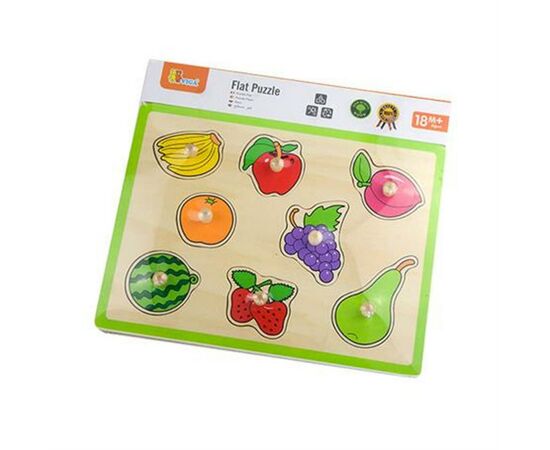 Развивающая игрушка Viga Toys Фрукты (50020), изображение 2 Развивающая игрушка Viga Toys Фрукты (50020), изображение 2