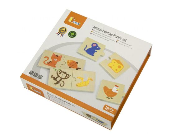 Пазл Viga Toys Что едят животные (51607)