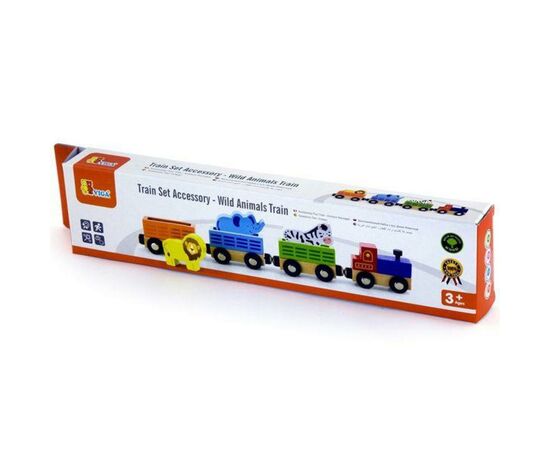 Залізниця Viga Toys Доп. набір до ж / д "Потяг з тваринами" (50822)