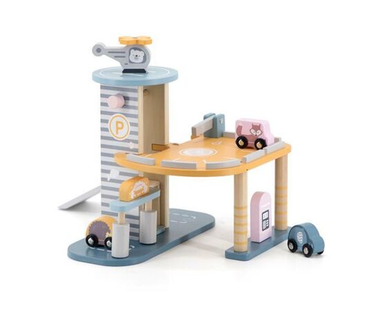 Игровой набор Viga Toys PolarB Паркинг двухэтажный (44029)
