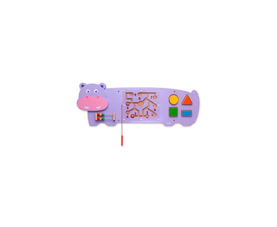 Развивающая игрушка Viga Toys Бизиборд Бегемотик (50470FSC)