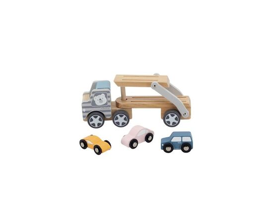 Развивающая игрушка Viga Toys PolarB Автовоз (44014), изображение 3 Развивающая игрушка Viga Toys PolarB Автовоз (44014), изображение 3