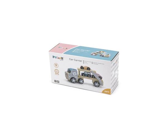 Развивающая игрушка Viga Toys PolarB Автовоз (44014), изображение 7 Развивающая игрушка Viga Toys PolarB Автовоз (44014), изображение 7