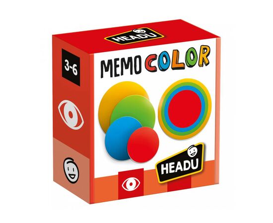 Развивающая игрушка Headu игра Мемо цвета (MU51289), изображение 2 Развивающая игрушка Headu игра Мемо цвета (MU51289), изображение 2