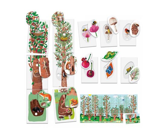 Развивающая игрушка Headu Карточки Монтессори Изучаем природу (MU27842)