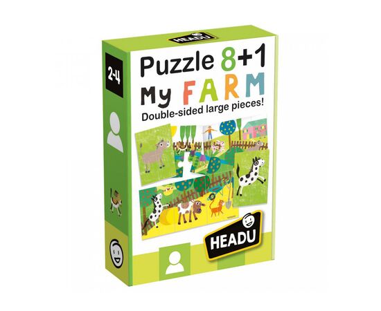 Пазл Headu Ферма 8+1 (IT20867), изображение 3 Пазл Headu Ферма 8+1 (IT20867), изображение 3