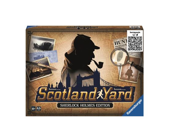 Настільна гра Ravensburger Scotland Yard Sherlock Holmеs (27344), зображення 2 Настільна гра Ravensburger Scotland Yard Sherlock Holmеs (27344), зображення 2