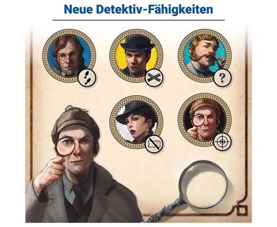 Настільна гра Ravensburger Scotland Yard Sherlock Holmеs (27344), зображення 3 Настільна гра Ravensburger Scotland Yard Sherlock Holmеs (27344), зображення 3