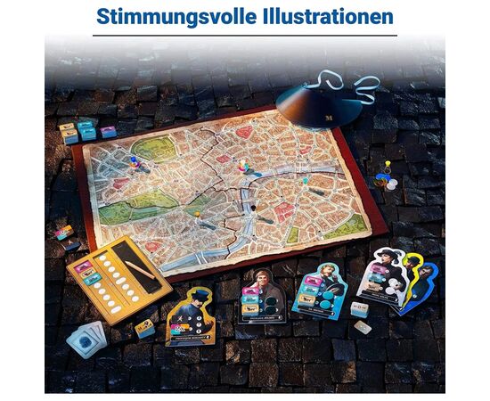 Настільна гра Ravensburger Scotland Yard Sherlock Holmеs (27344), зображення 6 Настільна гра Ravensburger Scotland Yard Sherlock Holmеs (27344), зображення 6