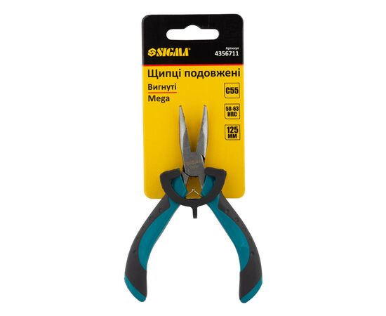 Плоскогубцы Sigma длинногубцы изогнутые 125мм Mega (4356711) (4356711), изображение 3 Плоскогубцы Sigma длинногубцы изогнутые 125мм Mega (4356711) (4356711), изображение 3