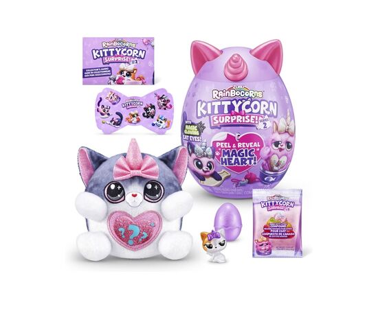 Мягкая игрушка Rainbocorns сюрприз A серия 2 Kittycorn Surprise (9279A), изображение 2 Мягкая игрушка Rainbocorns сюрприз A серия 2 Kittycorn Surprise (9279A), изображение 2