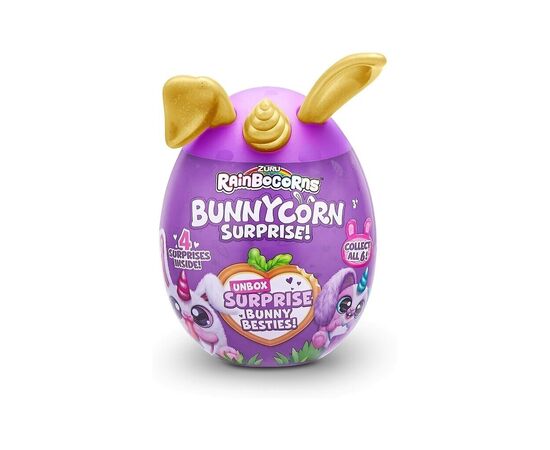 М'яка іграшка Rainbocorns сюрприз B серія Bunnycorn Surprise (9260B)