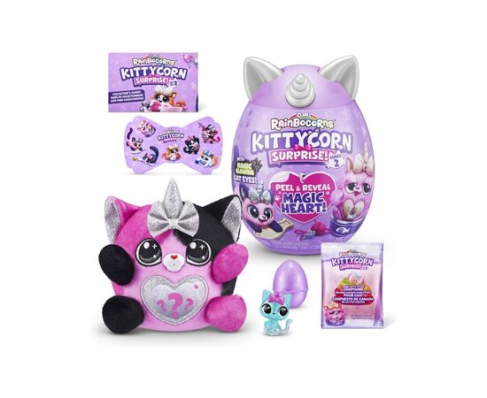 Мягкая игрушка Rainbocorns сюрприз B серия 2 Kittycorn Surprise (9279B), изображение 3