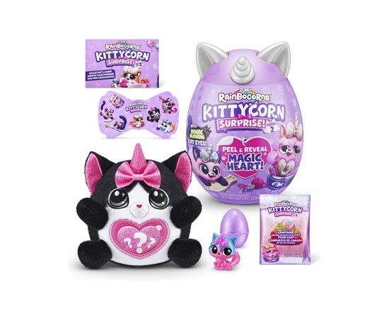 Мягкая игрушка Rainbocorns сюрприз D серия 2 Kittycorn Surprise (9279D), изображение 2 Мягкая игрушка Rainbocorns сюрприз D серия 2 Kittycorn Surprise (9279D), изображение 2