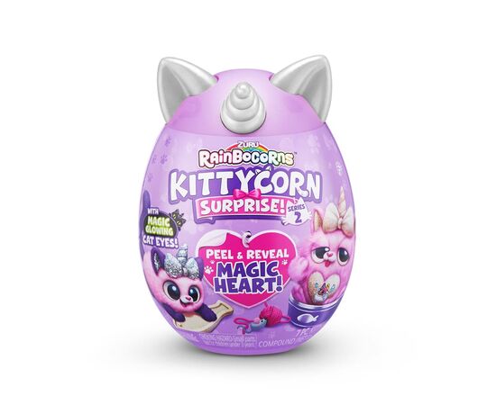 Мягкая игрушка Rainbocorns сюрприз D серия 2 Kittycorn Surprise (9279D), изображение 7 Мягкая игрушка Rainbocorns сюрприз D серия 2 Kittycorn Surprise (9279D), изображение 7