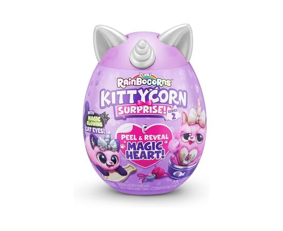 Мягкая игрушка Rainbocorns сюрприз D серия 2 Kittycorn Surprise (9279D)