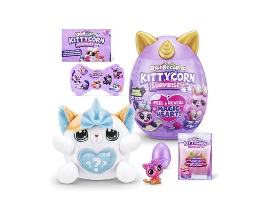 М'яка іграшка Rainbocorns сюрприз G серія 2 Kittycorn Surprise (9279G), зображення 2