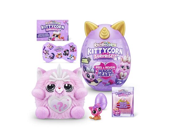 М'яка іграшка Rainbocorns сюрприз H серія 2 Kittycorn Surprise (9279H)