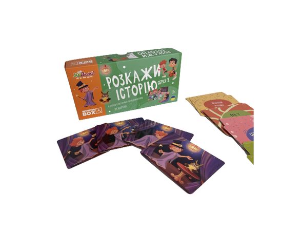 Настольная игра JoyBand Набор логических карт Расскажи историю Серия №2 (WB102), изображение 4 Настольная игра JoyBand Набор логических карт Расскажи историю Серия №2 (WB102), изображение 4
