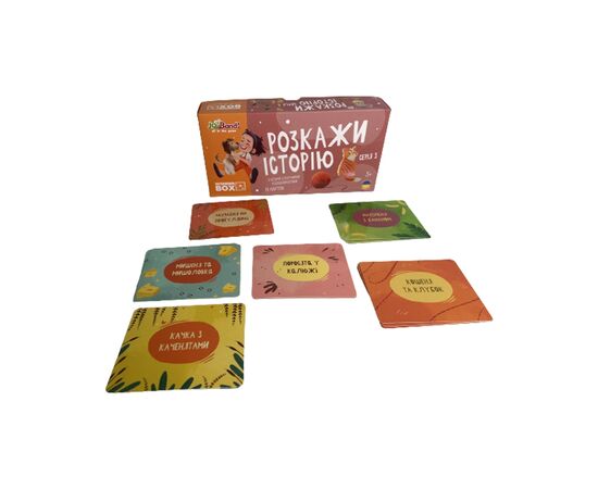 Настольная игра JoyBand Набор логических карт Расскажи историю Серия №3 (WB103), изображение 3 Настольная игра JoyBand Набор логических карт Расскажи историю Серия №3 (WB103), изображение 3