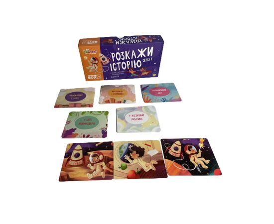 Настольная игра JoyBand Набор логических карт Расскажи историю Серия №4 (WB104), изображение 5 Настольная игра JoyBand Набор логических карт Расскажи историю Серия №4 (WB104), изображение 5
