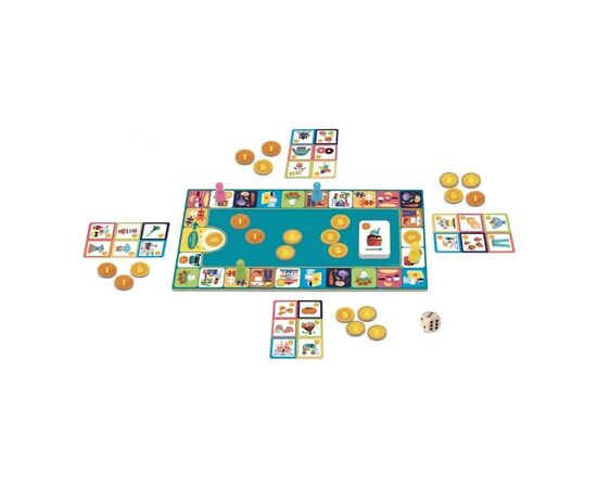 Настольная игра Djeco Маленький магазин (DJ08533), изображение 2 Настольная игра Djeco Маленький магазин (DJ08533), изображение 2