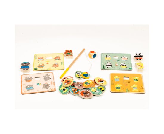 Настольная игра Djeco Набор игр 4 в 1 Лудопарк (DJ01698), изображение 6 Настольная игра Djeco Набор игр 4 в 1 Лудопарк (DJ01698), изображение 6