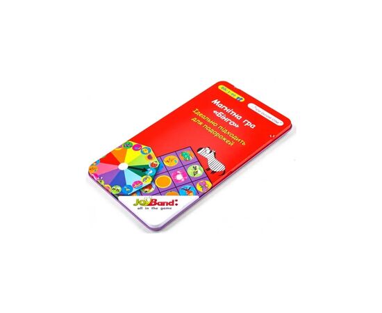 Настольная игра JoyBand Магнитная мини игра "Бинго" (61), изображение 2 Настольная игра JoyBand Магнитная мини игра "Бинго" (61), изображение 2