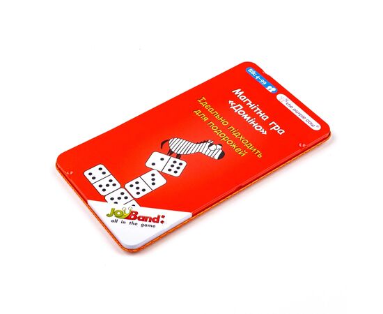 Настольная игра JoyBand Магнитная мини игра "Домино" (353), изображение 2