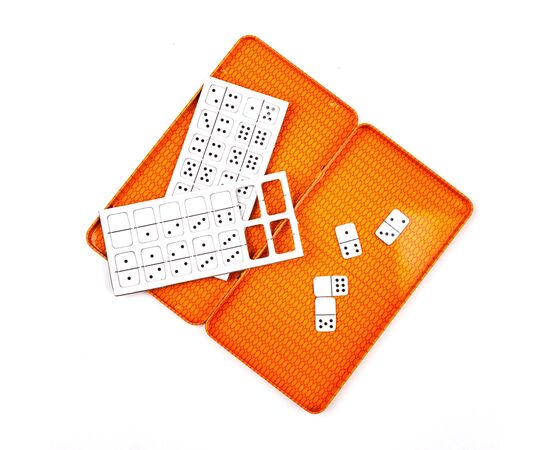 Настольная игра JoyBand Магнитная мини игра "Домино" (353), изображение 4