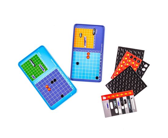 Настольная игра JoyBand Магнитная мини игра "Морской бой" (339), изображение 5 Настольная игра JoyBand Магнитная мини игра "Морской бой" (339), изображение 5