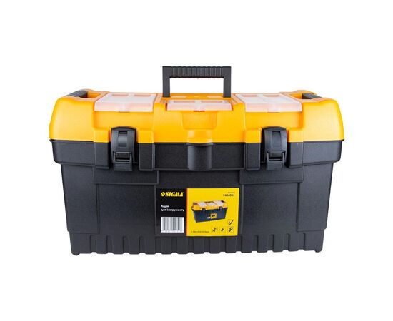 Ящик для инструментов Sigma 564x310x310мм (7404051) (7404051), изображение 2 Ящик для инструментов Sigma 564x310x310мм (7404051) (7404051), изображение 2