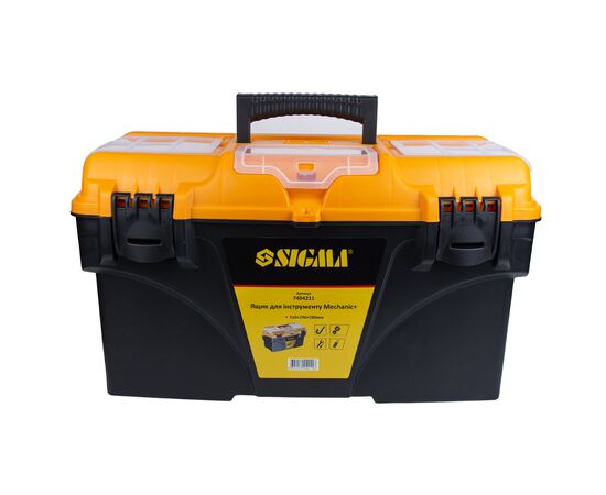 Ящик для инструментов Sigma Мechanic 510x290x280мм (7404211) (7404211), изображение 2 Ящик для инструментов Sigma Мechanic 510x290x280мм (7404211) (7404211), изображение 2