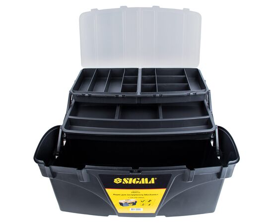 Ящик для инструментов Sigma Мechanic 510x290x280мм (7404211) (7404211), изображение 5 Ящик для инструментов Sigma Мechanic 510x290x280мм (7404211) (7404211), изображение 5