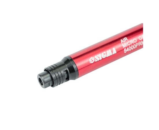 Шлифовальная машина Sigma пневматическая прямая с аксессуарами в кейсе 54000об/мин (6732891), изображение 5