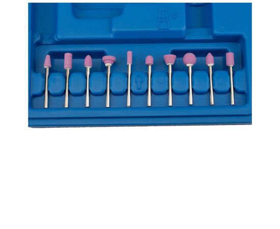 Шлифовальная машина Sigma пневматическая прямая с аксессуарами в кейсе 54000об/мин (6732891), изображение 7