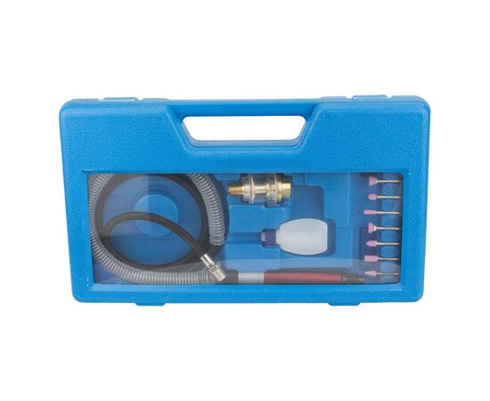 Шлифовальная машина Sigma пневматическая прямая с аксессуарами в кейсе 54000об/мин (6732891), изображение 8